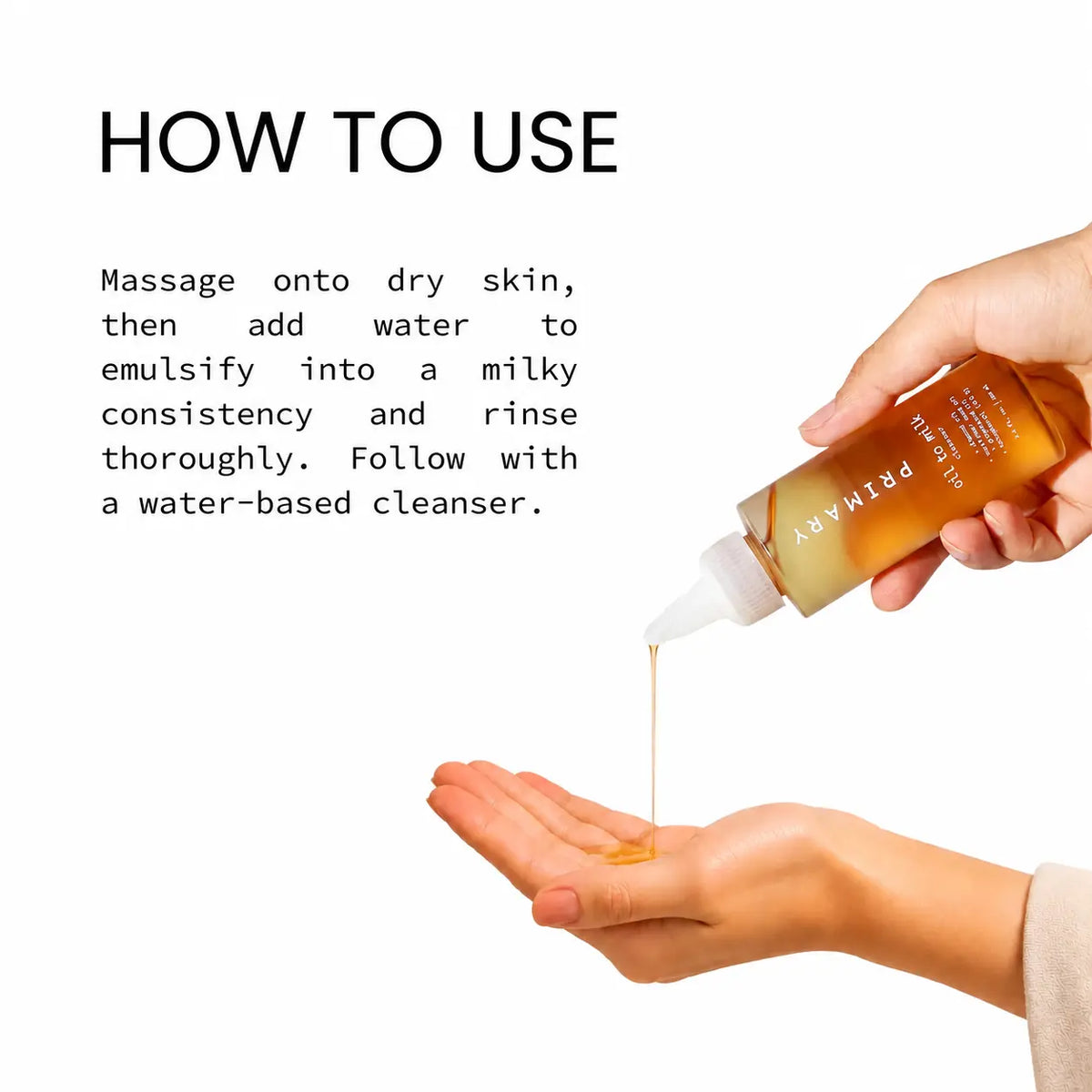 Oil to Milk Cleanser