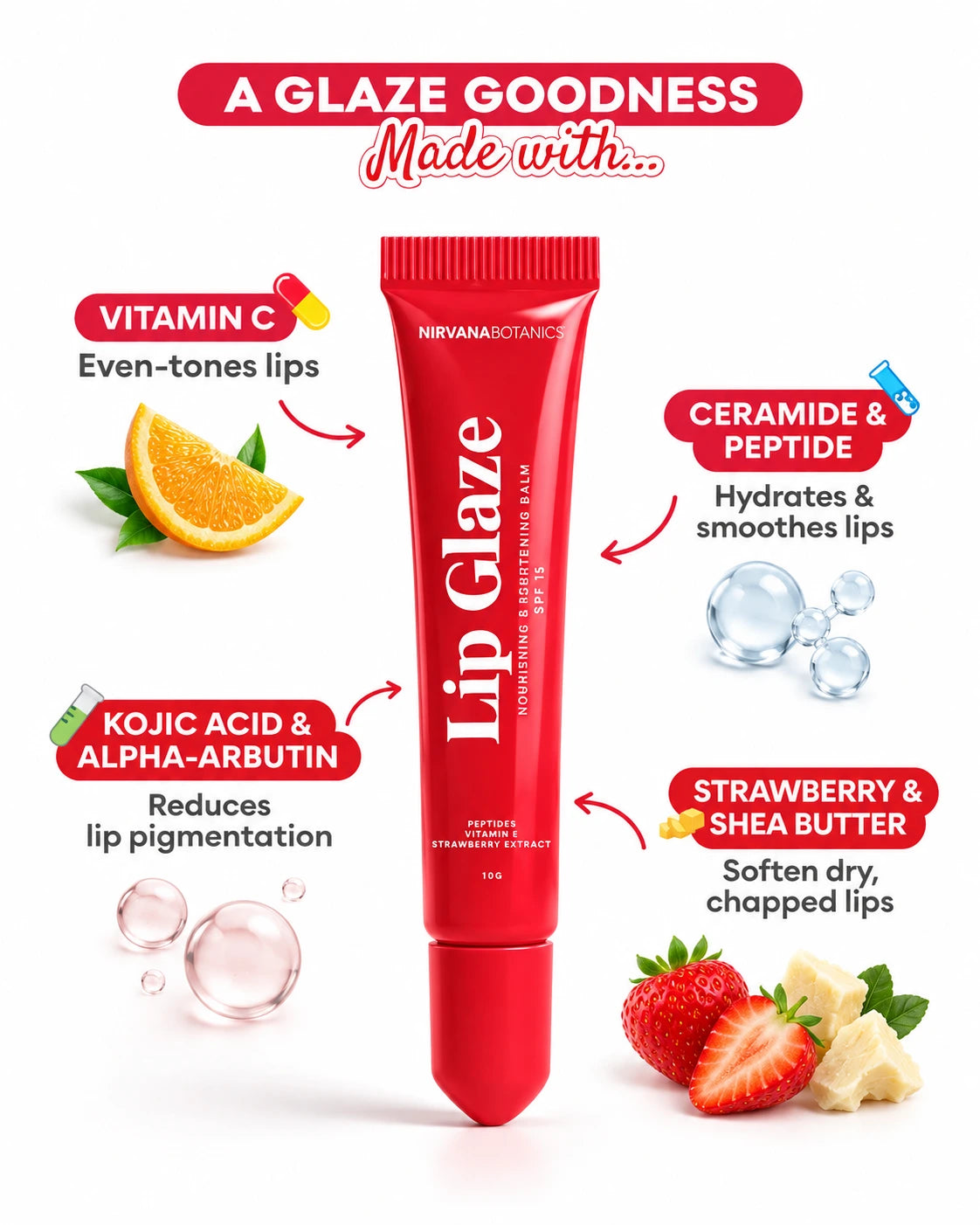Lip Glaze (Strawberry)