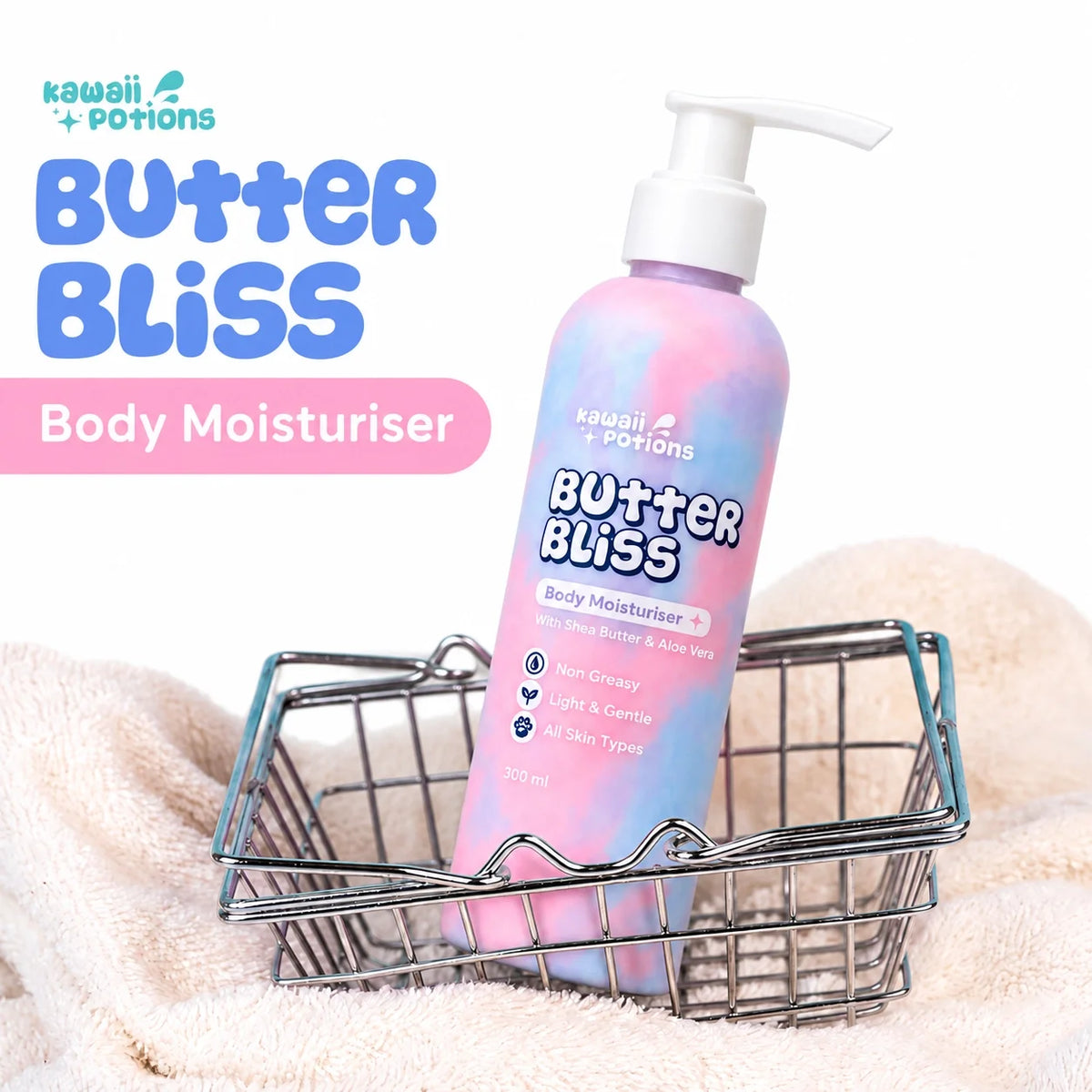 Butter Bliss - Cotton Candy Smoothie Moisturiser