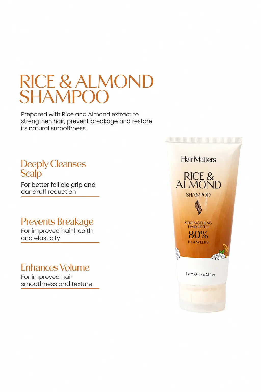 Rice & Almond Shampoo