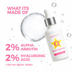 Dark Spots + Pigmentation Serum – Alpha Arbutin 2% + HA