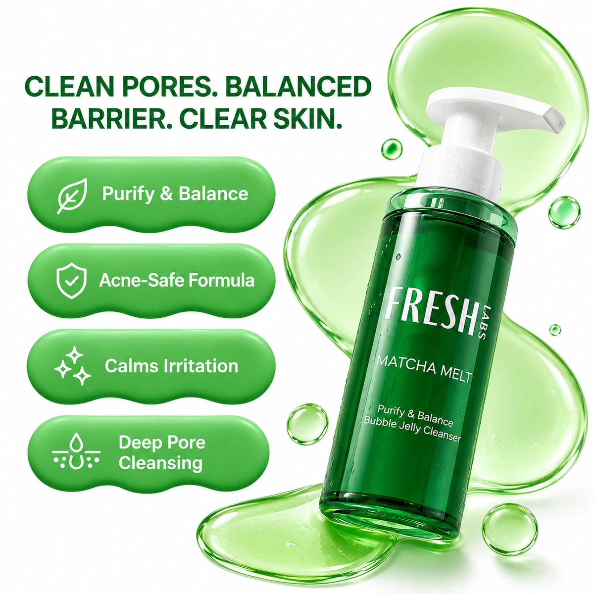 Matcha Melt Jelly Cleanser