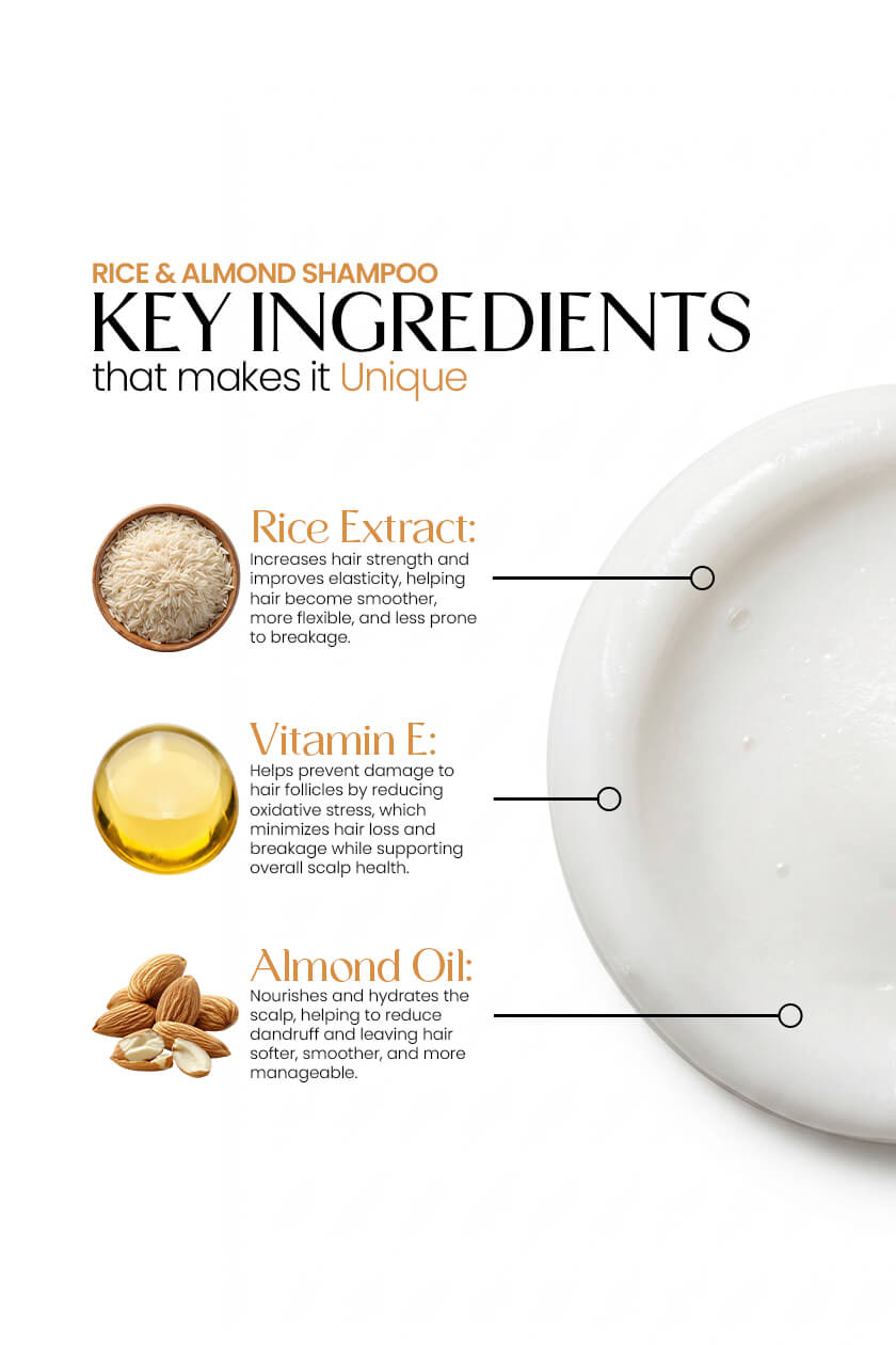 Rice & Almond Shampoo