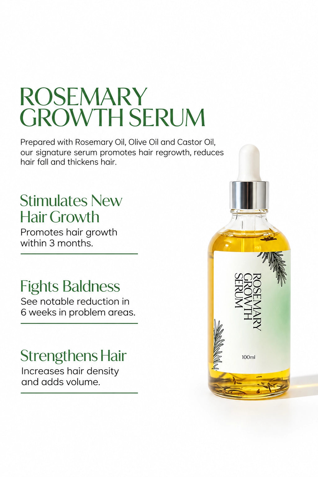 Rosemary Growth Serum